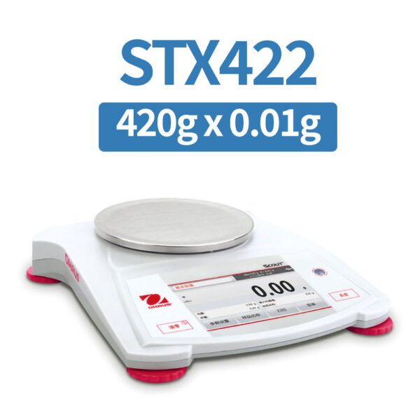 OHAUS STX422 Portable Balance, 420 g x 0.01 g, Class II
