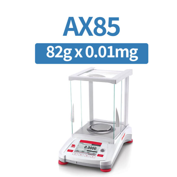 OHAUS AX85 Microbalance, 82 g x 0.01 mg