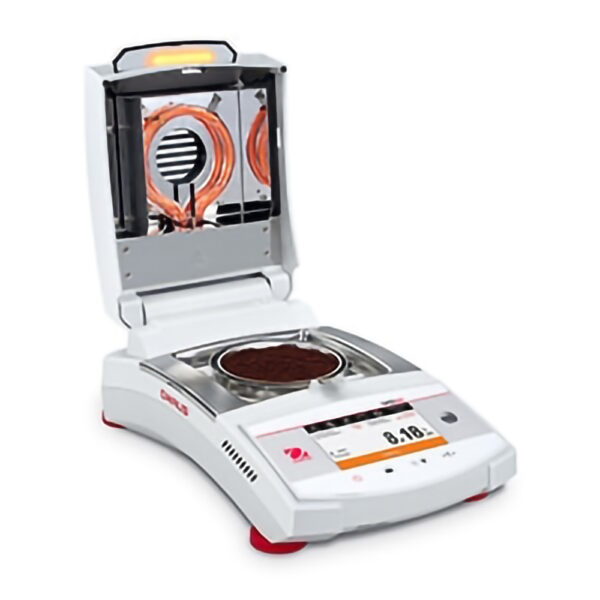OHAUS Moisture Analyzer MB92 Moisture Analyzer Halogen Drying Technology 110g Capacity, 0.1% Readability