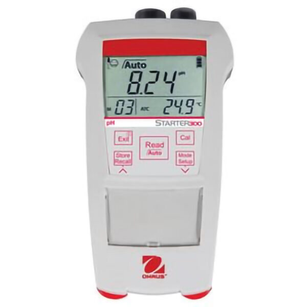 OHAUS ST300 Portable pH Meter 230V Waterproof Auto Calibration
