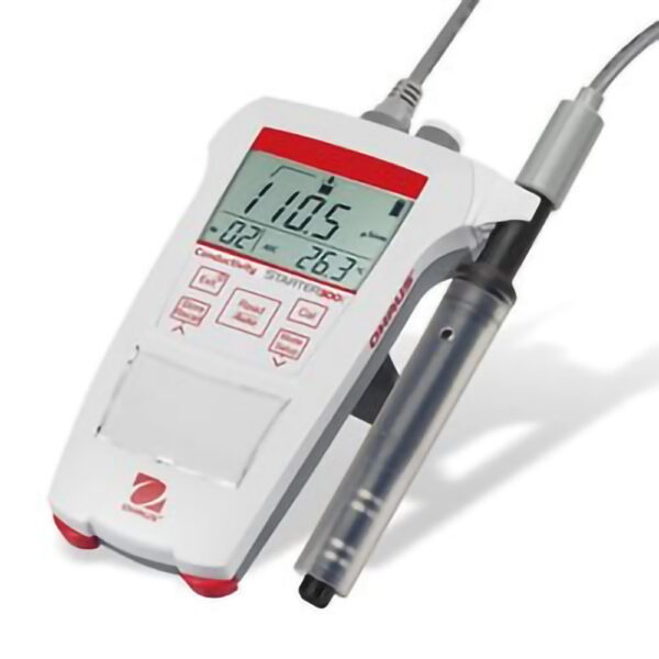 OHAUS ST300C Portable Conductivity Meter 230V Waterproof Auto Calibration